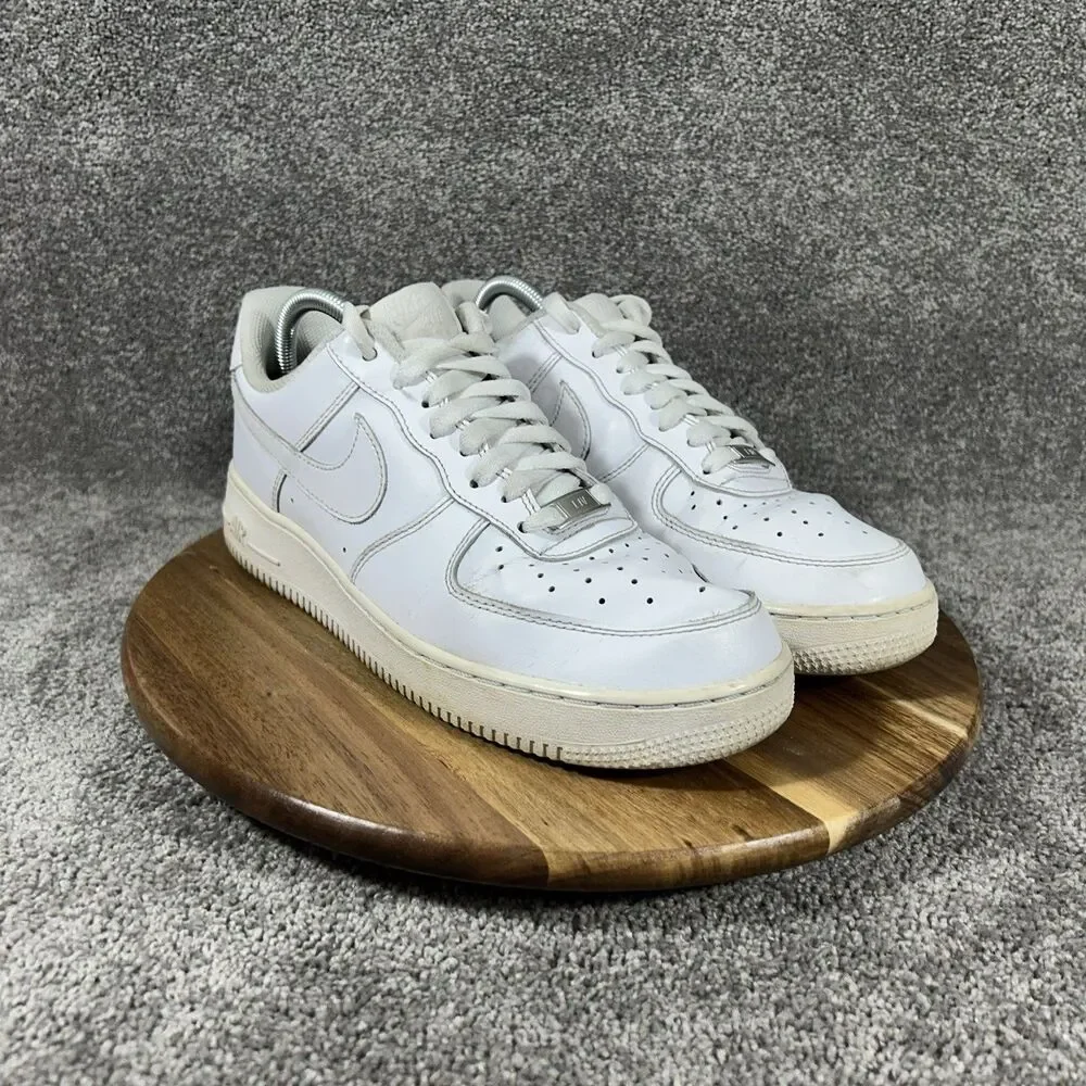 Nike Air Force 1 '07 Low DD8959-100 Women’s Size 10 White Leather Athletic Shoes